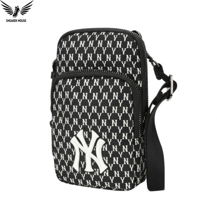 Túi đeo chéo MLB Monogram New York Yankees 32BGDK011-50L
