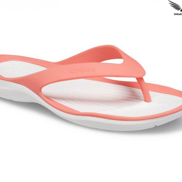  Dép xỏ ngón nữ Crocs chính hãng Swiftwater Flip W pink 204974-6SL