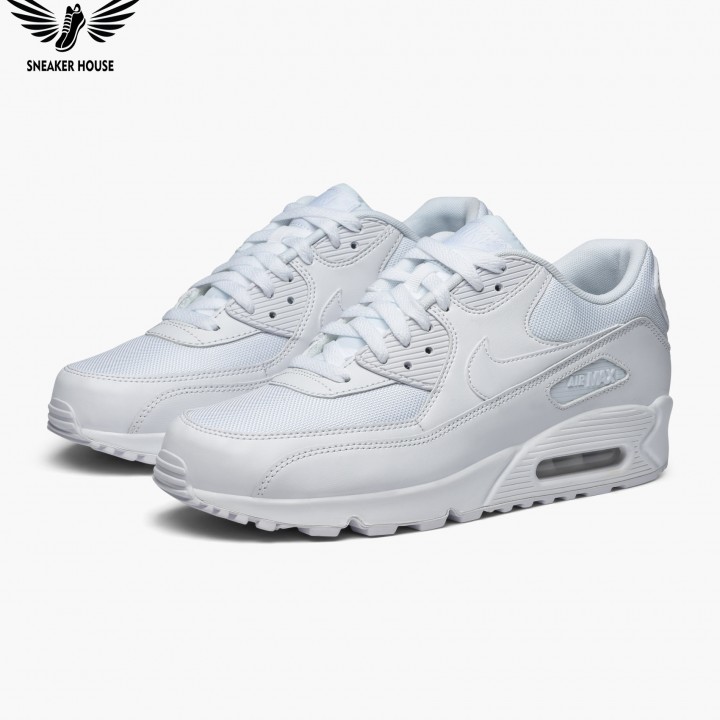 Giày thể thao Nike Air Max 90 Essential Triple White 537384-111