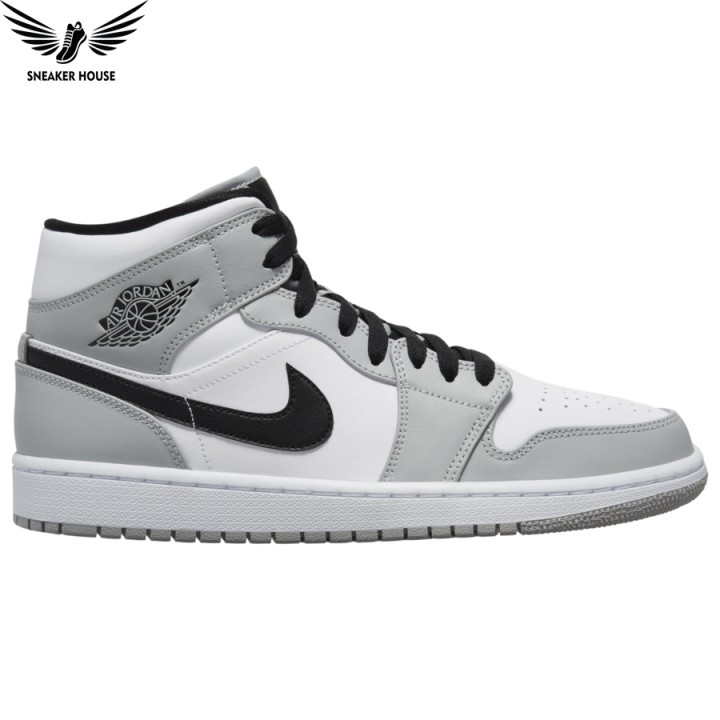 Giày thể thao Nike Air Jordan 1 Mid ‘Light Smoke Grey’ 554724-092